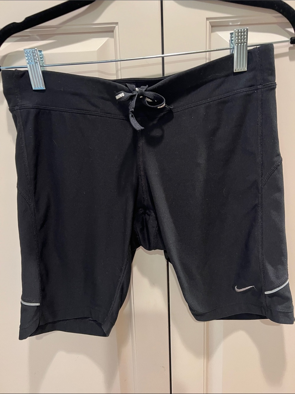 Nike Men’s Black Swim Jammer Shorts with Reflective Swoosh